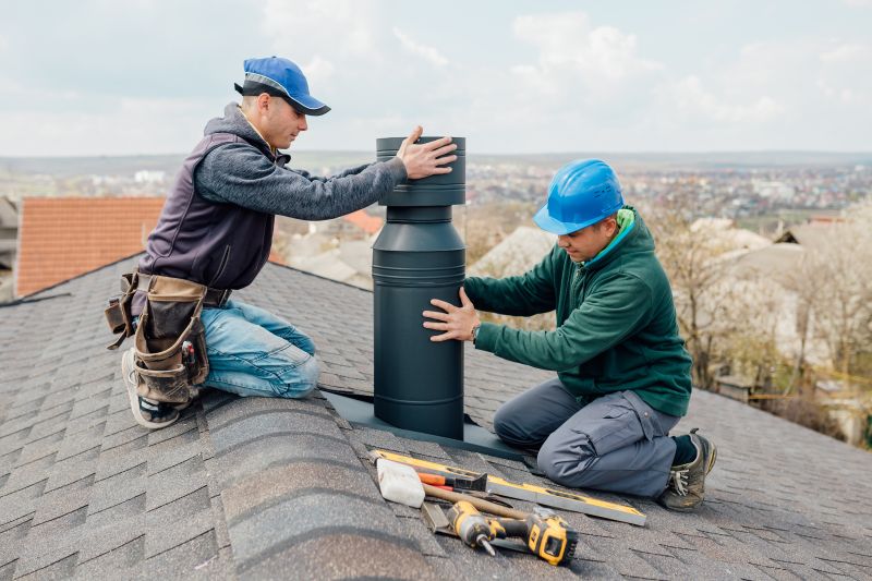 Chimney Damper Installation detail