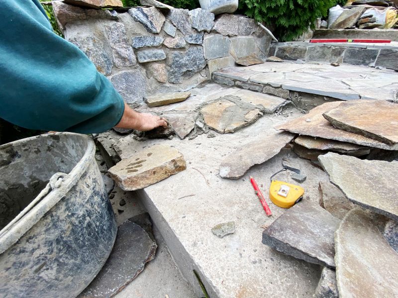 Stone Edging Installation in Norwalk, CT